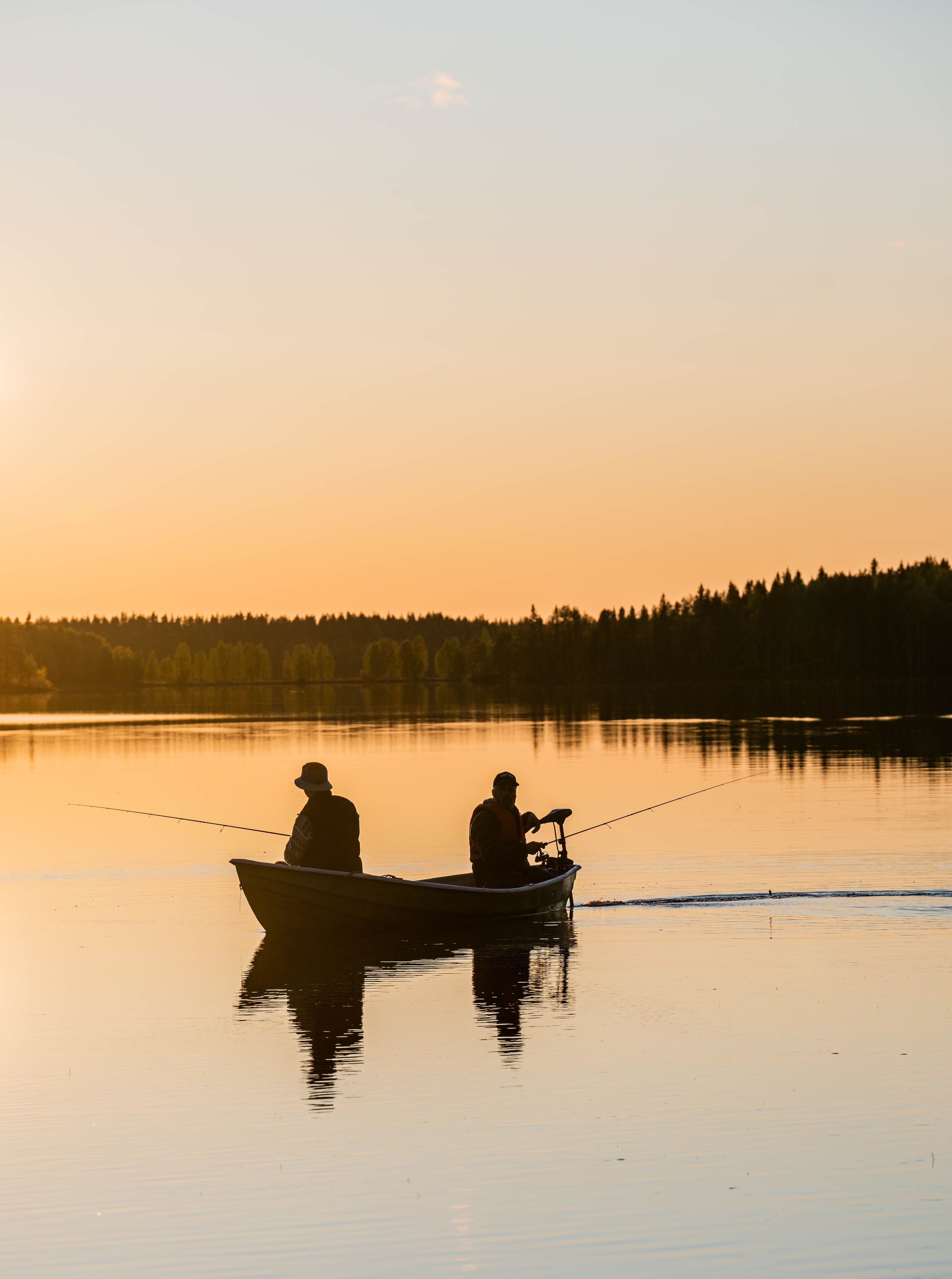 Guided Fishing Tour in Ranua